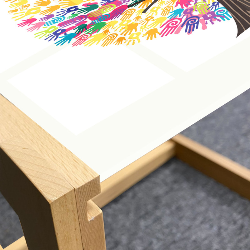 Jakeyla Sled Coffee Table, 62cm H x 46cm W x 40cm D