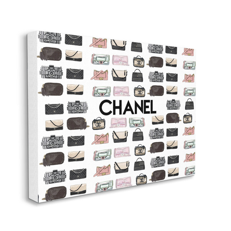 Art mural sur toile Glam Brand par Amelia Noyes, H 30 po x l 40 po x P 1,5 po