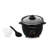 Holstein Housewares 16 Cup (Cooked) 8 Cup (UnCooked) Rice Cooker, Black - Convenient and User Friendly with Warm and Cook Function, Ideal for Rice, Quinoa, Oatmeal, Stews and Grains-80809905