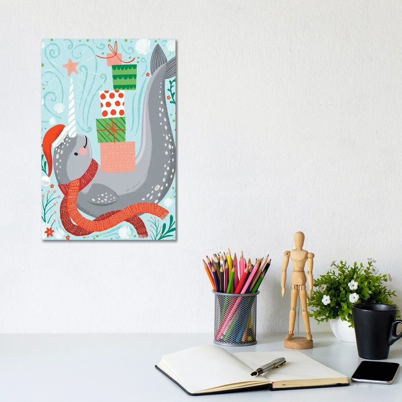 Seas & Greetings II by Arrolynn Weiderhold - Wrapped Canvas Painting