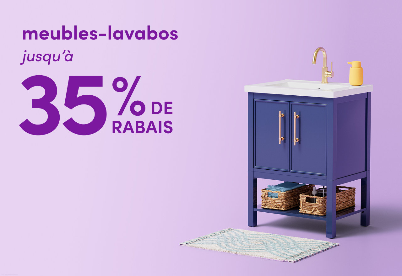 meubles-lavabos en solde