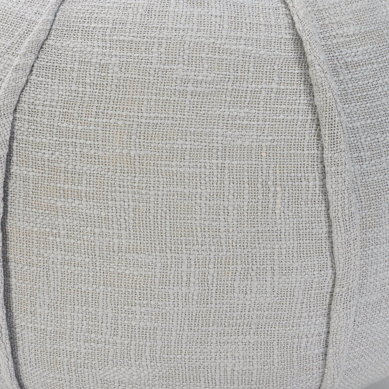 Repose-pieds 18 po gris 100% coton