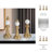 Kendralyn 3 Pieces Turin Gold Chess Pieces