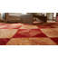 Tapis à motif géométrique moderne en laine noué à la main Coral-124205896