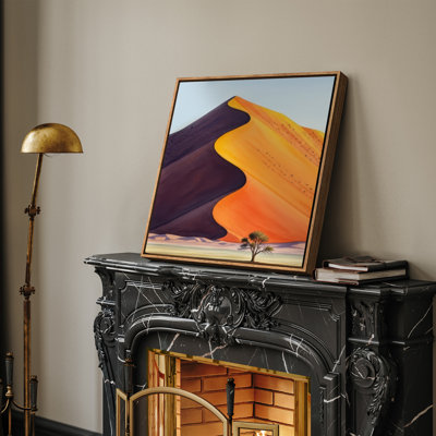Art mural encadré, rétro, antique, classique pour chambre à coucher - 24 po x 24 po