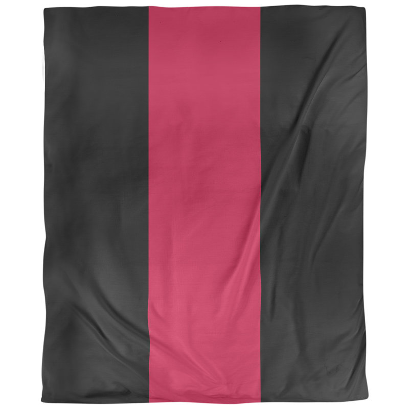 Tissu de basket houston, Noir / Rouge