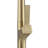 17.71" Solid Brass Single Hole Single Handle Pull Down Kitchen Faucet-90605586
