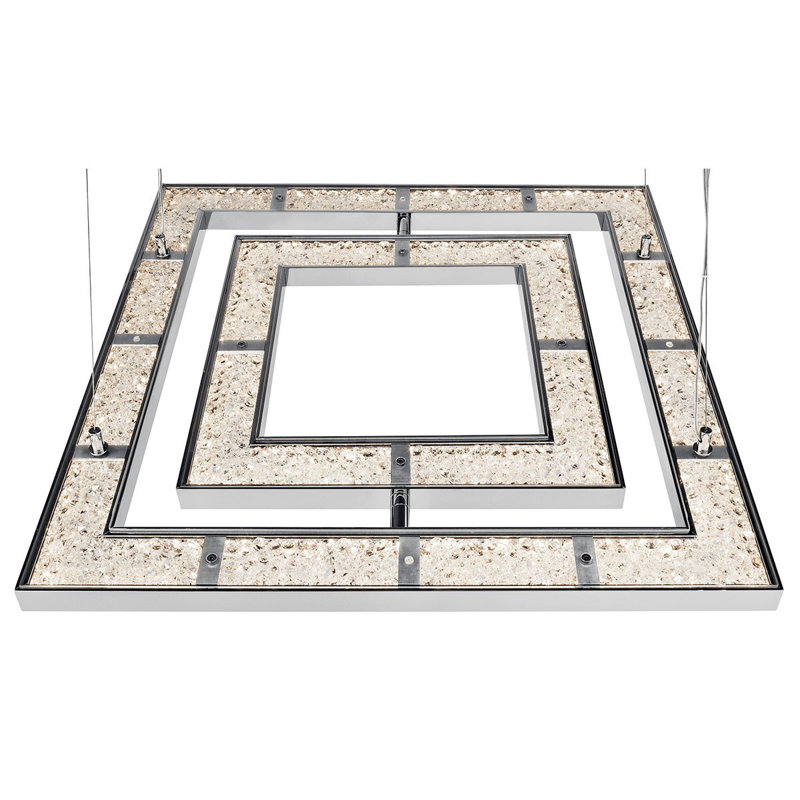 Crushed Ice™ 2 - Light LED Chandelier