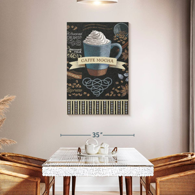 Yarlin Caffe Mocha, 45" H x 30" W