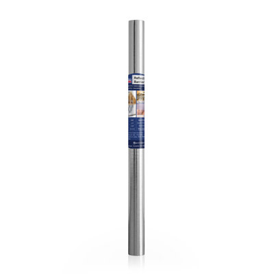 Rouleau isolant réfléchissant en feuille d'aluminium, barrière en tissu tissé adapté à l'isolation thermique des toits de véhicules récréatifs, etc.