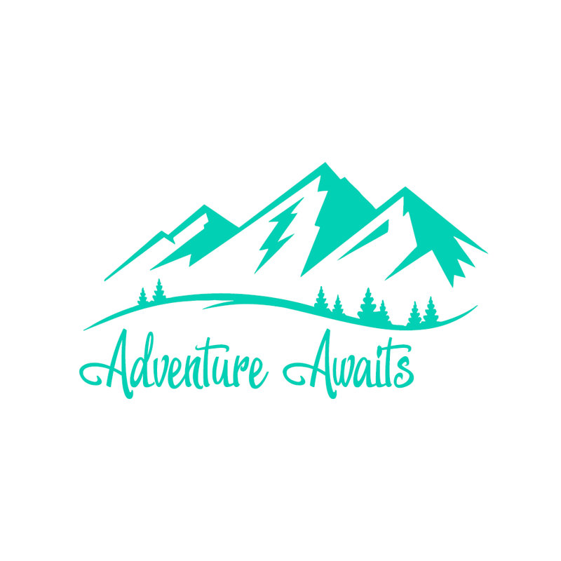 Adhésif décoratif aventure, Menthe