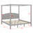 Canopy Platform Bed With Headboard-516588056