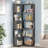 64.96" Tall 6 Tier Corner Bookshelf-1476556282