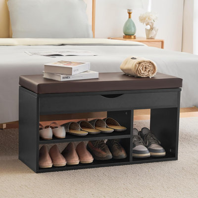 7 Pair Shoe Storage Bench