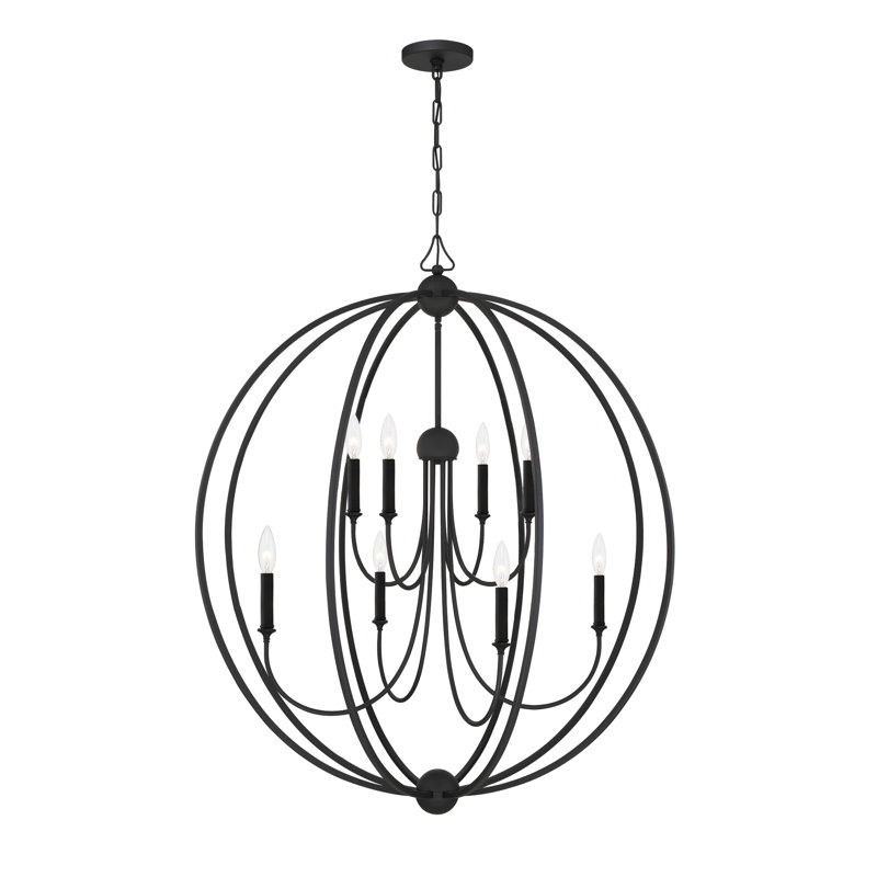 Koretta 8 - Light Globe Chandelier