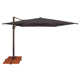 Windell 120'' Cantilever Outdoor Umbrella with lights