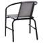 Fauteuil empilable en teck Gryselda-594460613