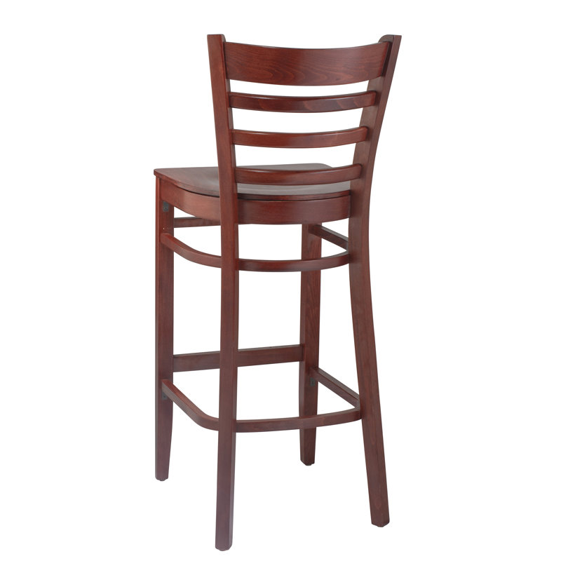 Tabouret de bar 30 po Addilynn, Acajou
