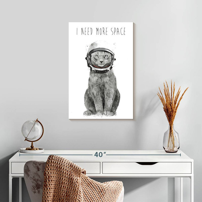 Ketti I Need More Space, 24" H x 16" W