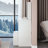 Middle Size Left Bedside Cabinet Vanity Table + Cushioned Stool, Extra Large Right Sliding Mirror, Multi Layer High Capacity Storage, Practical Fashionable Dresser, Suitable For Large Space-784324016