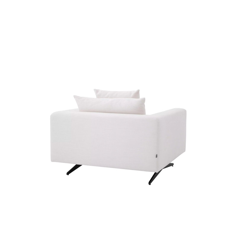Endless Armchair, Avalon White Polyester Blend