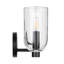 Meuble-lavabo 3 lumières Hansley avec verre transparent Hansley