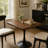 Square Pedestal Dining Table for Small Spaces
