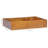 VidaXL Brown Solid Wood Rectangular Bathroom Sink with Overflow