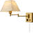 Modern Swing Arm Wall Sconce With Dimmable Switch, USB Port, And Plug-In Or Hardwire Installation For Bedroom, Living Room, And Hotel