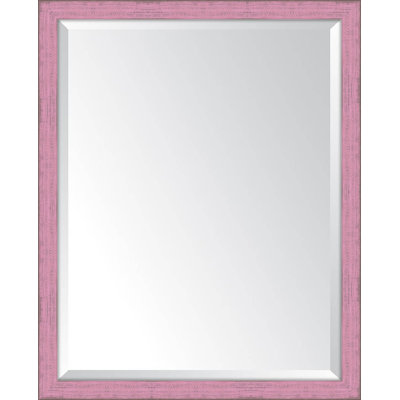 Broadway Wood Flat Wall Mirror