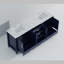 Meuble-lavabo double avec comptoir Carrara-110903926