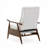 Wood Arm Push Back Recliner-1789355934