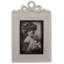 White Ceramic Embossed Picture Frame-26708096