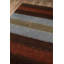Desert Gabbeh Wool Striped Area Rug in Brown-2096798982