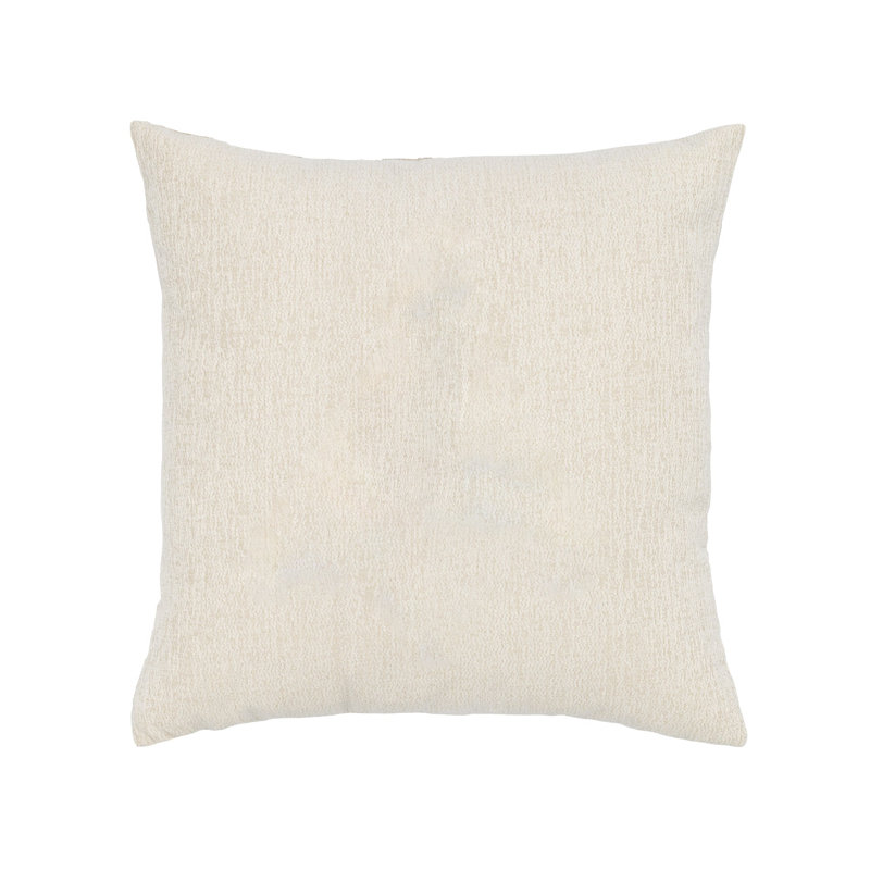 Snowflake Gold Woven Accent Pillow Cover & Insert