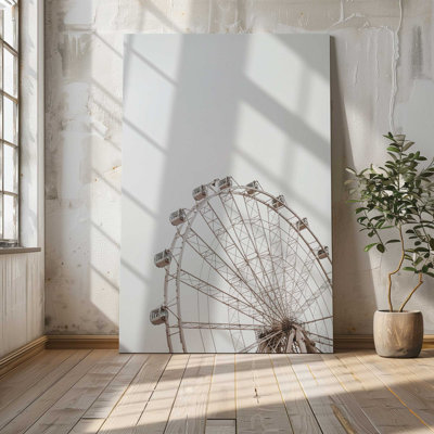Sky High Delight, Large Canvas Print