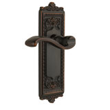 Grandeur Windsor Plate Privacy with Portofino Lever