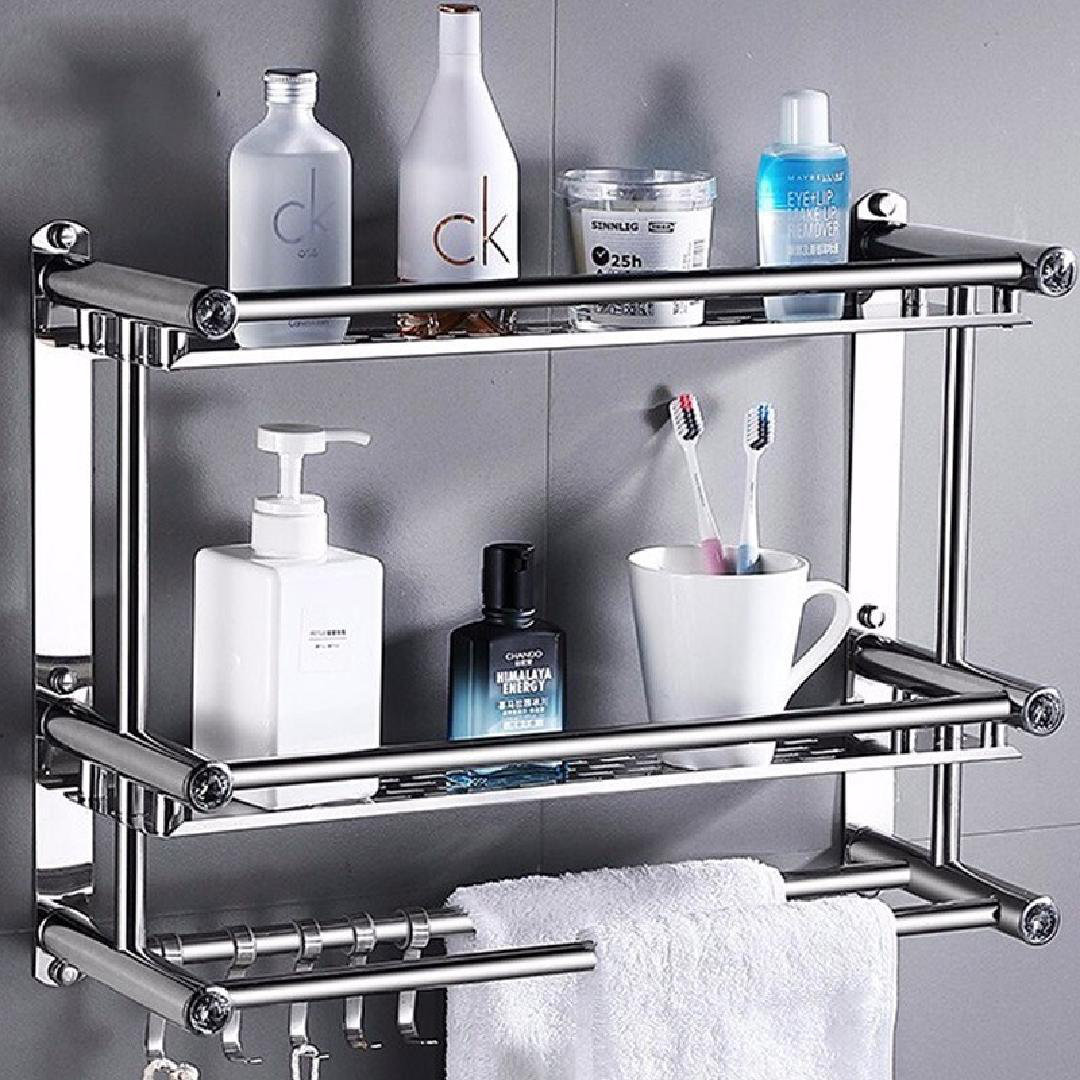 Rebrilliant Lexiy Drill / Screw Stainless Steel Shower Caddy