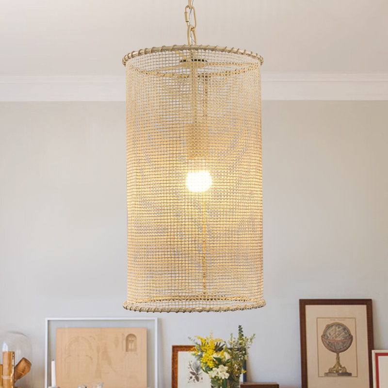 Lustre suspendu 1 lumière Boho