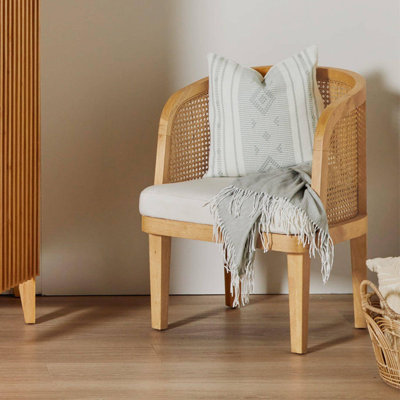 Hopley Upholstered Cotton Blend Lounge Chair