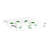 Timothy Corrigan Topiary Radial Acrylic Square Decorative Tray-122272129