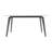 62.99" Modern Artificial Stone White Straight Edge Dark Grey Metal Leg Dining Table-Can Accommodate 6 People(Dining Table Only)-1441503233-1441503237-1441503236