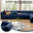 142.5'' Cloud-Soft Chenille L-Shape Sectional Sofas with Ottoman-558595196