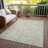 Machine Washable Indoor/Outdoor Xhevrie ACN1723 Linen Rug-2014611726