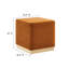 Repose-pieds rembourré Modway Tilden-96356249