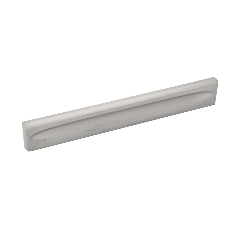 Poignée barre en lingot, Nickel satiné, 6 5/16"