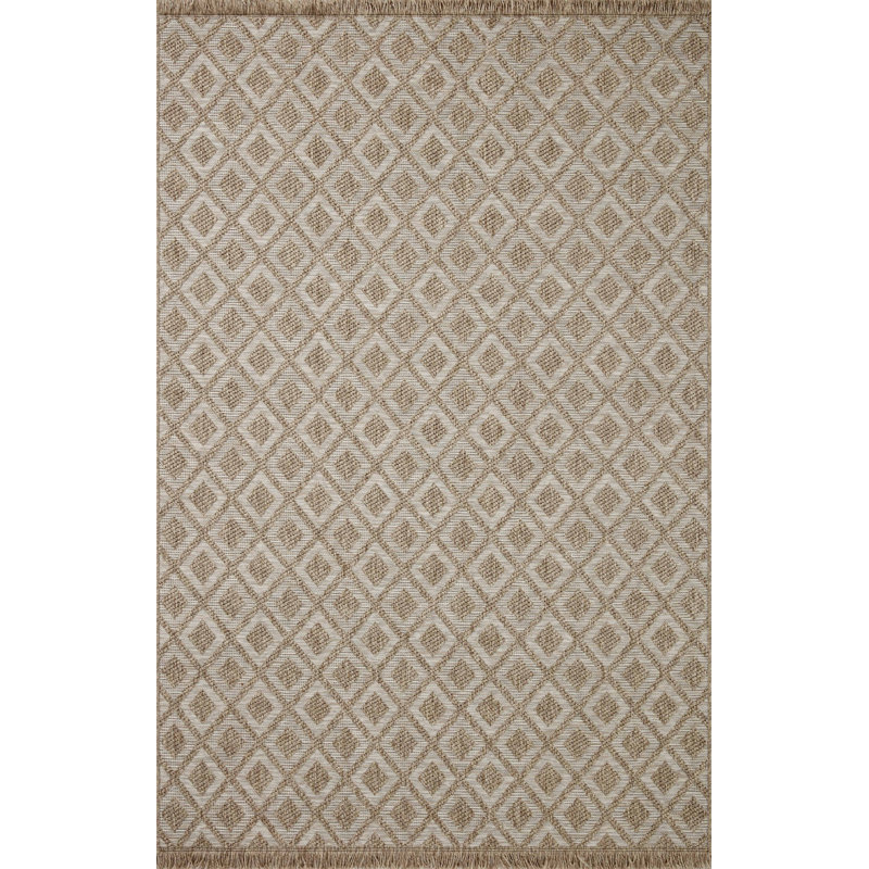 Tapis intérieur / extérieur Loloi II Dawn, Rectangle 5 pi 1 po x 7 pi 7 po