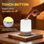 Veilleuse rechargeable RVB tactile, 16 lumières à DEL à intensité variable et à commande variable, lampe de table d'ambiance portable sans fil pour chambre à coucher, salle de jeux, fête, décoration intérieure