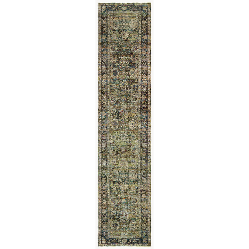 Tuma Oriental Indoor Rug, Runner 2'6" x 12'