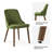 Caselli 6-Piece Versatile Solid Wood Frame Dining Sets-598938755
